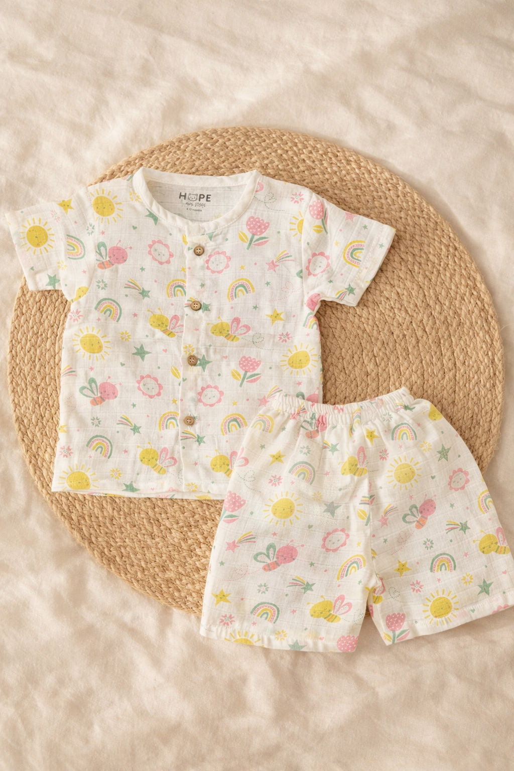 Little Garden Muslin Co-ords Set