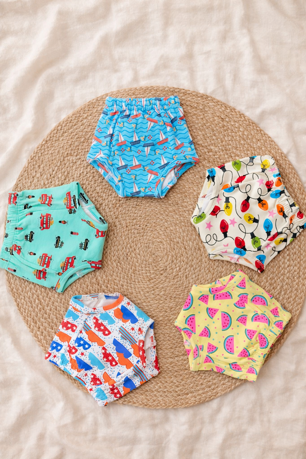 Padded Underwear – Pack of 5 (Random Print)