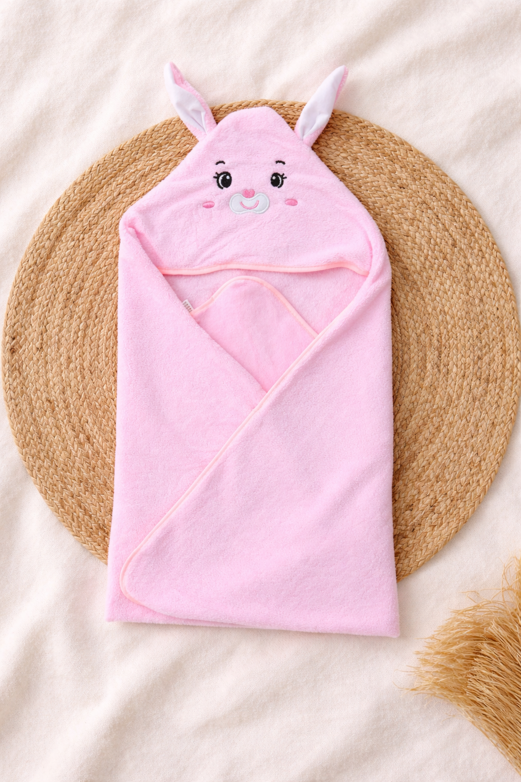 Baby Pink Premium Cap Towel