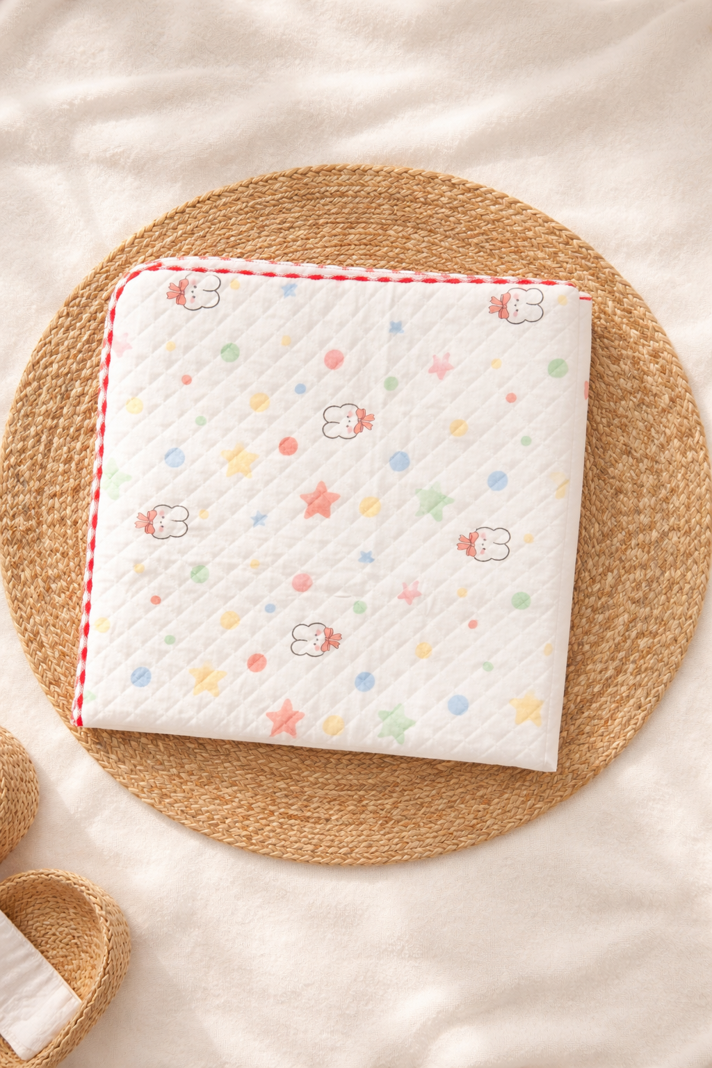 TwinkleSoft Diamond Muslin Quilt
