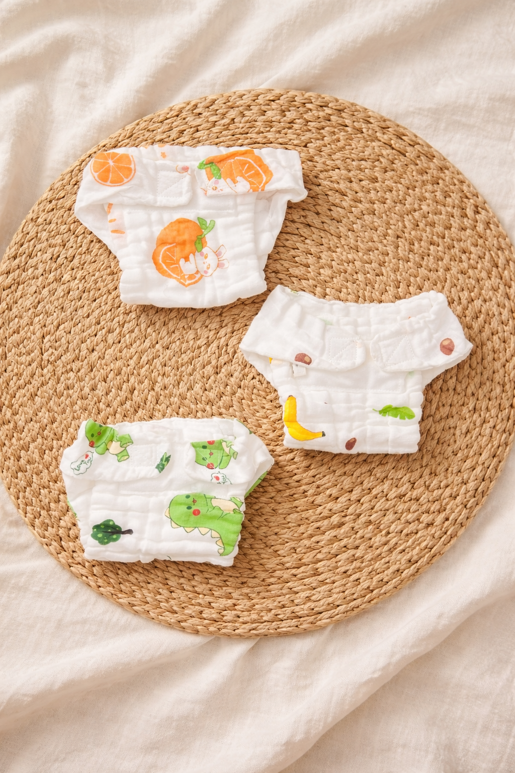 6 Layer Premium Muslin Nappy 🤍 Random Prints*