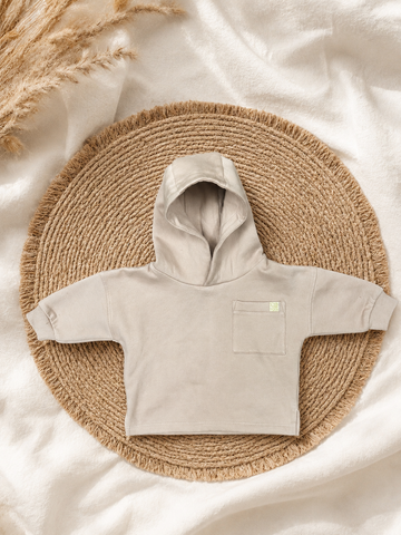 Brownish Hooded Suit (T-Shirt Only)  (3-6 Months)