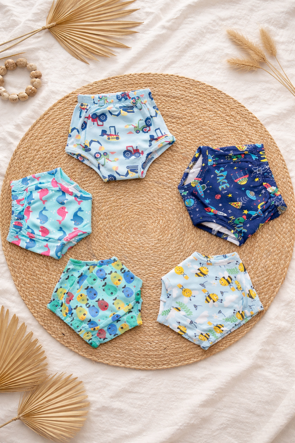 Padded Underwear – Pack of 5 (Random Print)