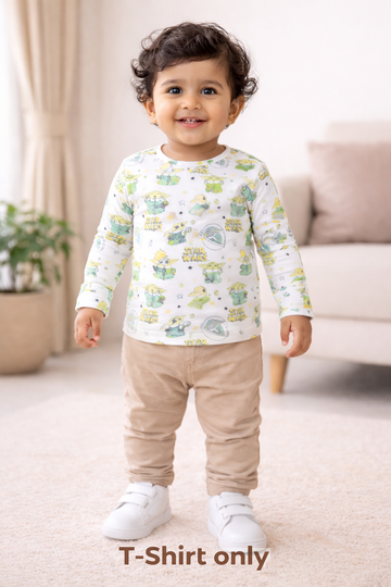 Starwars Full Sleeve T-Shirt (T-Shirt Only) (0 to 2 Years)