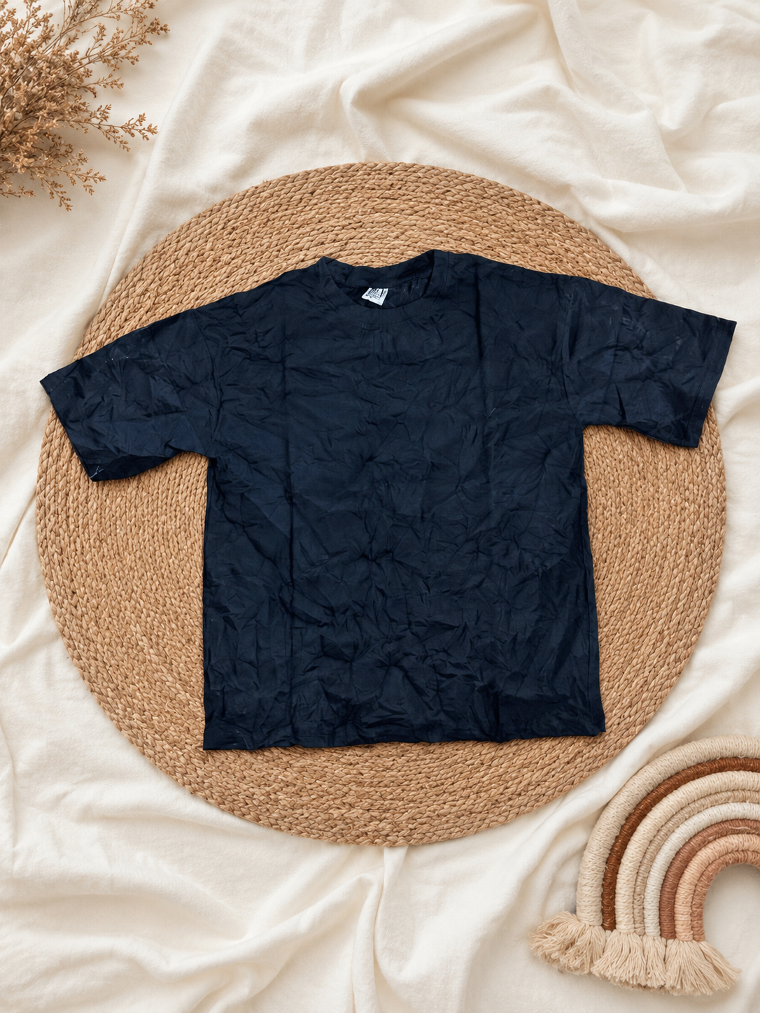 Stylish Black Over-Sized Unisex T-Shirt