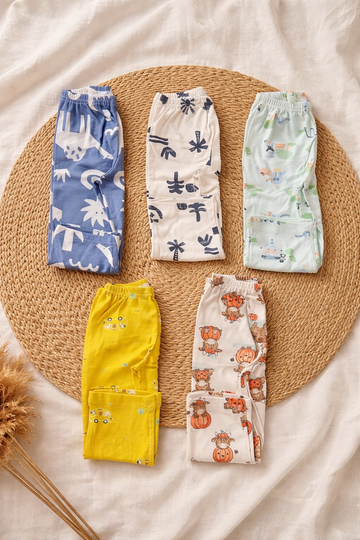 Interlock Pants (1 Year to 5 Years) | Random (Pants Only)