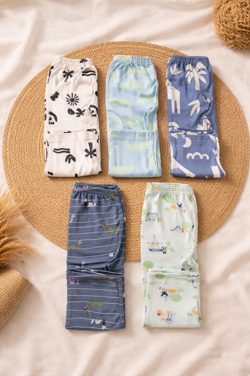 Interlock Pants (1 Year to 5 Years) | Random (Pants Only)