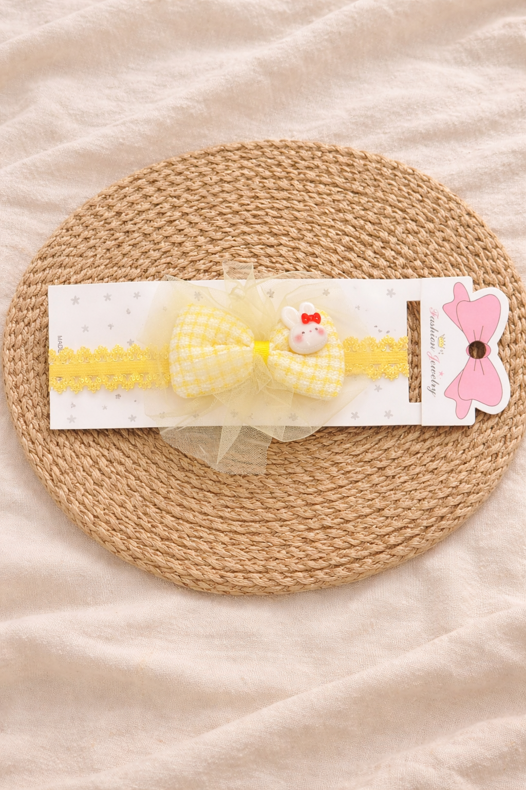 Cute Yellow Hair Band