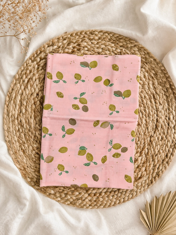 Lime Muslin Swaddle