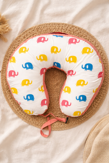 Cute Elephant Multipurpose Feeding Pillow