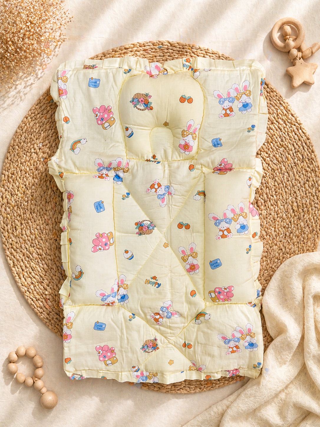 Cute Yellove Muslin Sleeping Bed