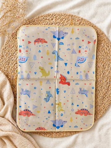 Yellow Dino Urine Mat