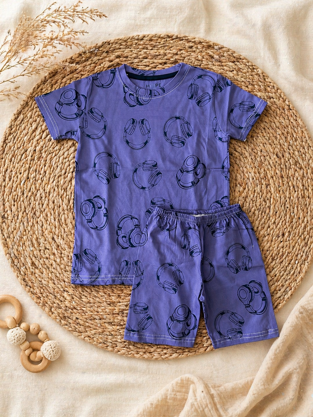 Stylish purple Shorts Sets (1 Years  to 5 Years)