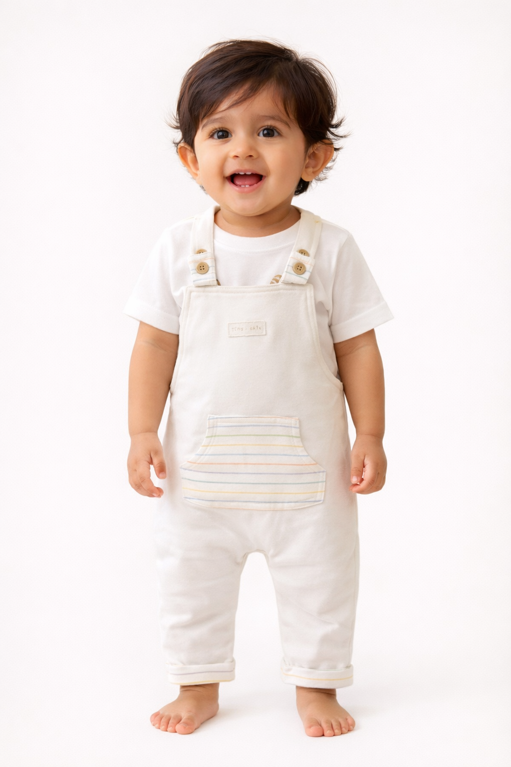 White Mickey Jumpsuit  (1 Years to 2 Years)