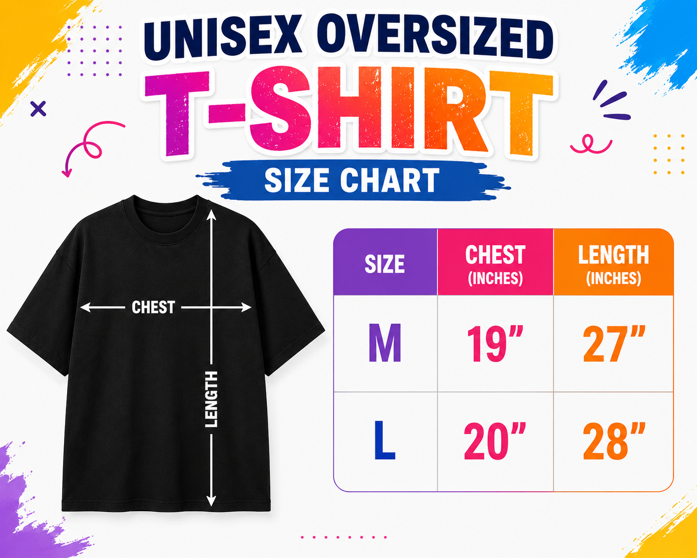 Stylish Violet Over-Sized Unisex T-Shirt