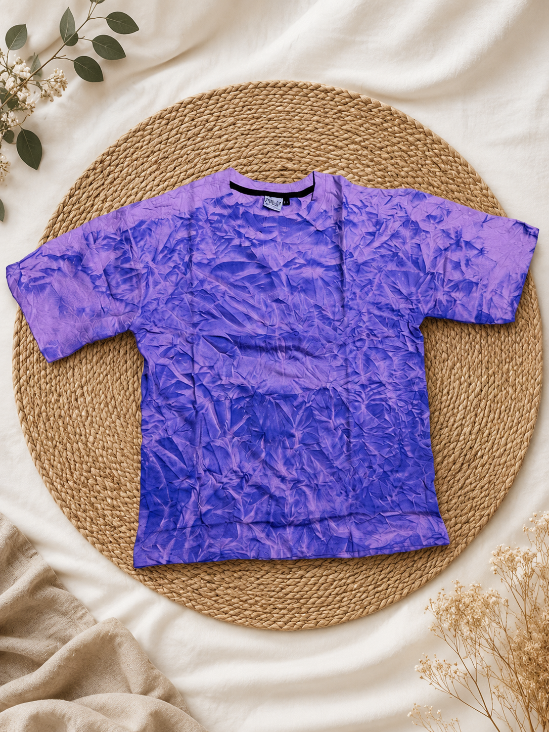 Stylish Violet Over-Sized Unisex T-Shirt