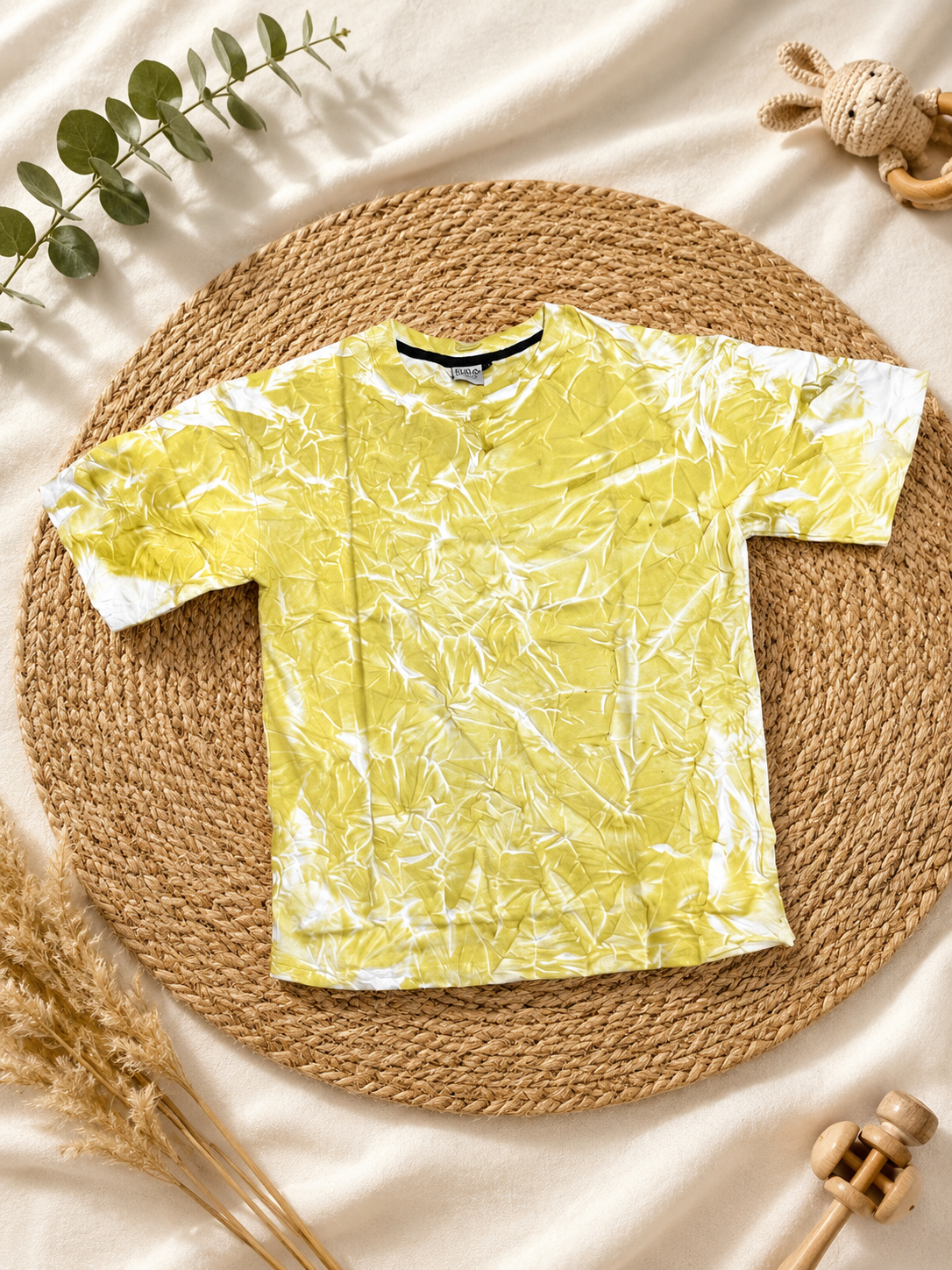 Stylish Yellow Over-Sized Unisex T-Shirt