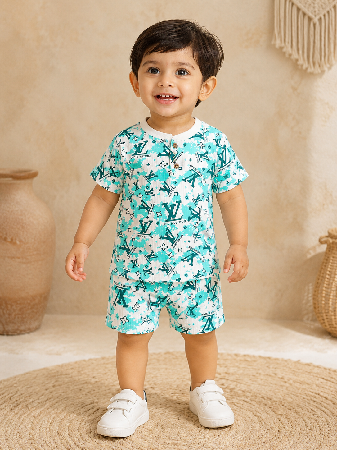 Stylish Green Co-Ords Set (6 Months to 4 Years)