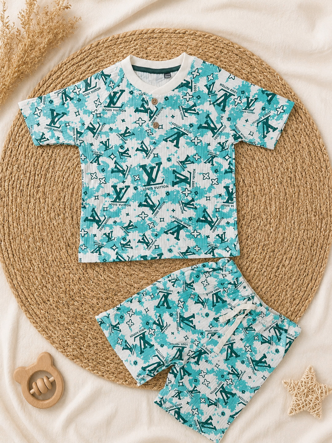 Stylish Green Co-Ords Set (6 Months to 4 Years)