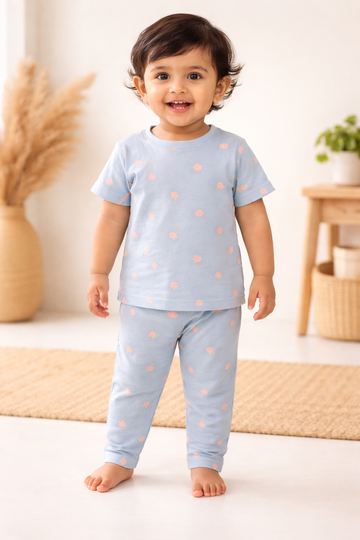Pink Floral Co-Ord Set (6 Months to 2 Years)