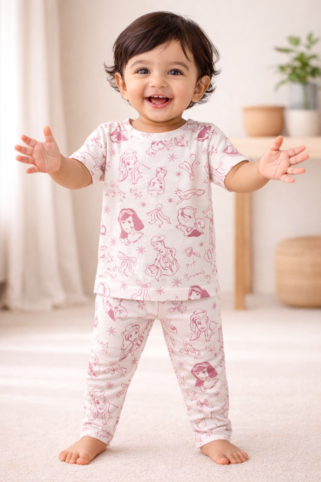 Soft Pink Co-Ord Set (6 months to 5 Years)
