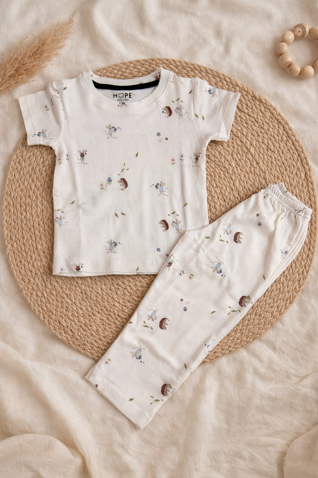 Little Mouse Interlock Cotton Co-Ord Sets (1 Year to 5 Years)