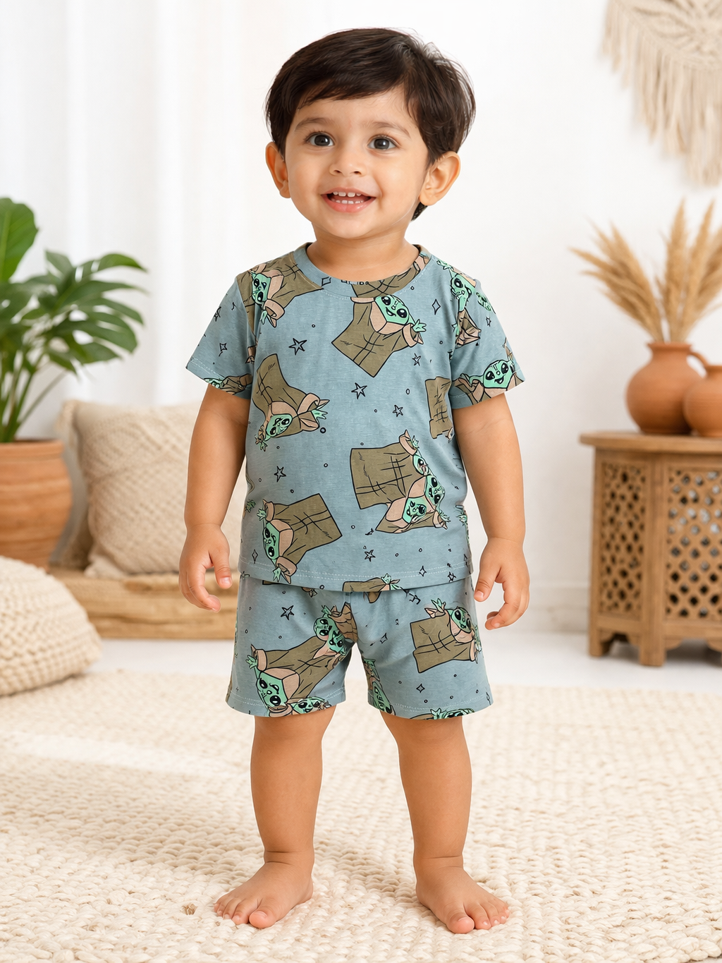 Stylish Alien Shorts Sets (6 Months  to 5 Years)