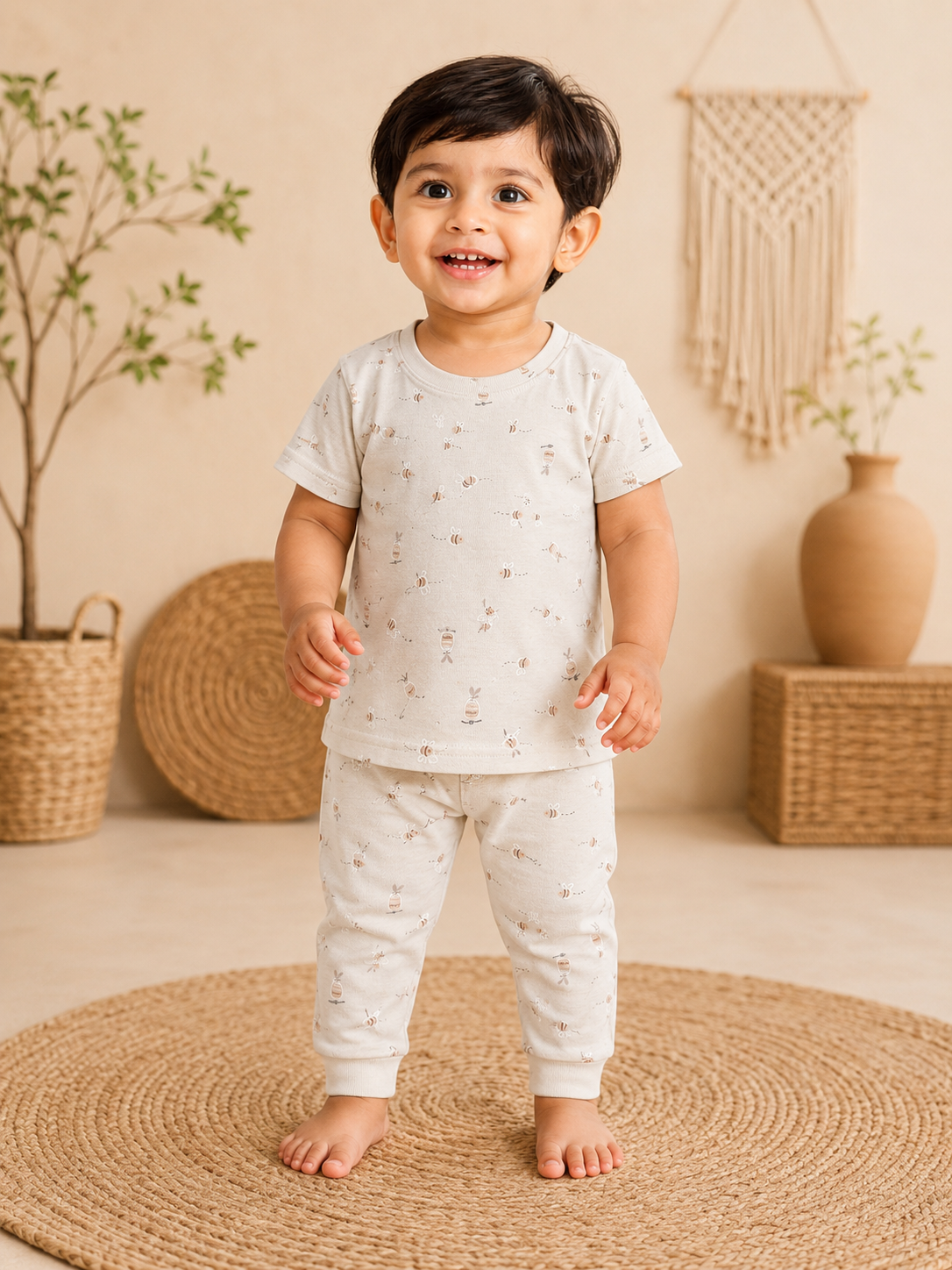 Honey Bee Pant Set (1 Year to 5 Years)