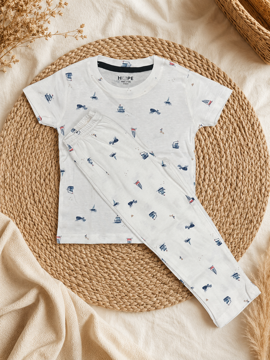 Ship Themed Pant Set (1 Year to 5 Years)