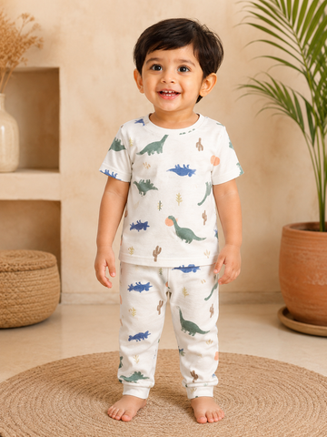 Dessert & Dino Pant Set (1 Year to 5 Years)