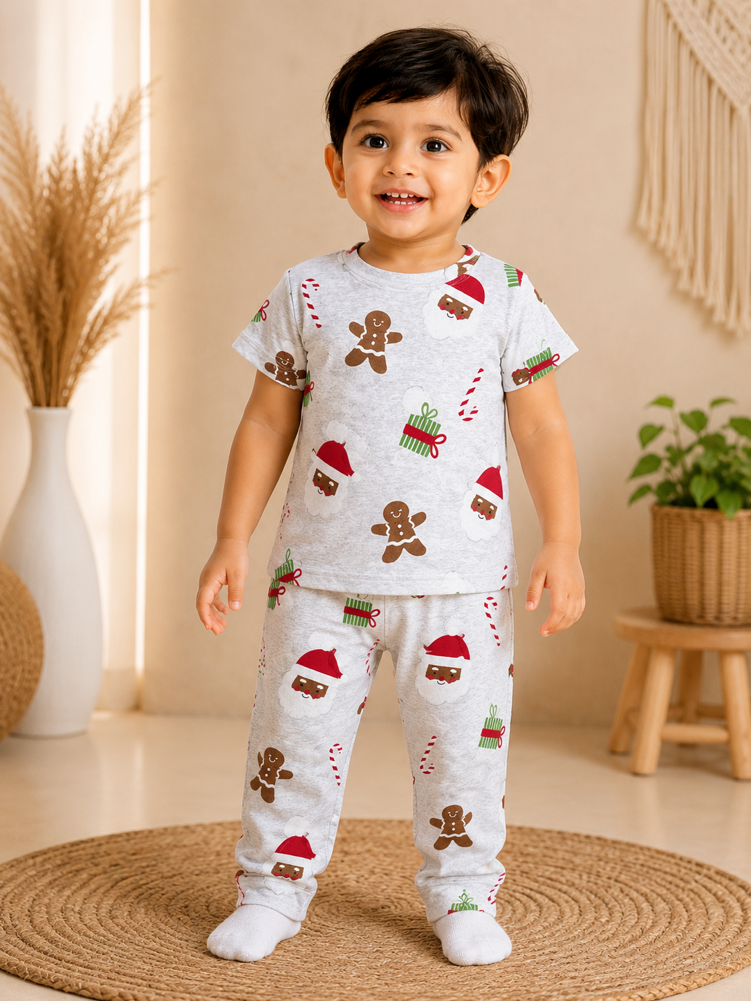 Santa Claus Pant Set (1 Year to 5 Years)
