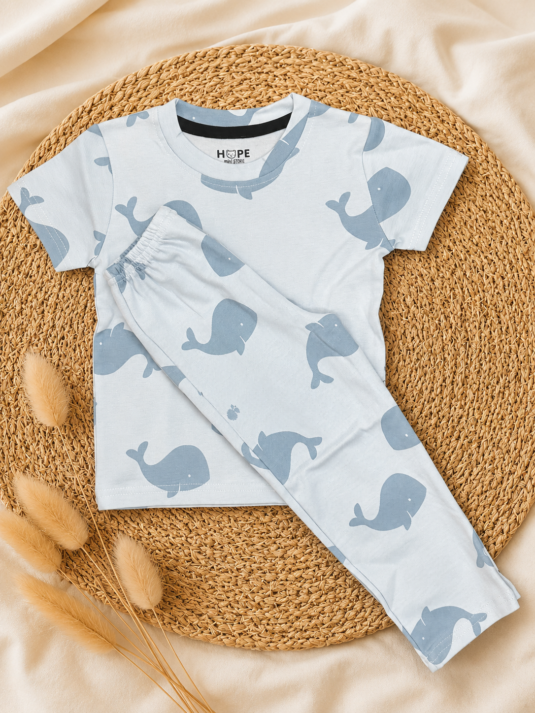 Blue Whale Pant Set (1 Year to 5 Years)
