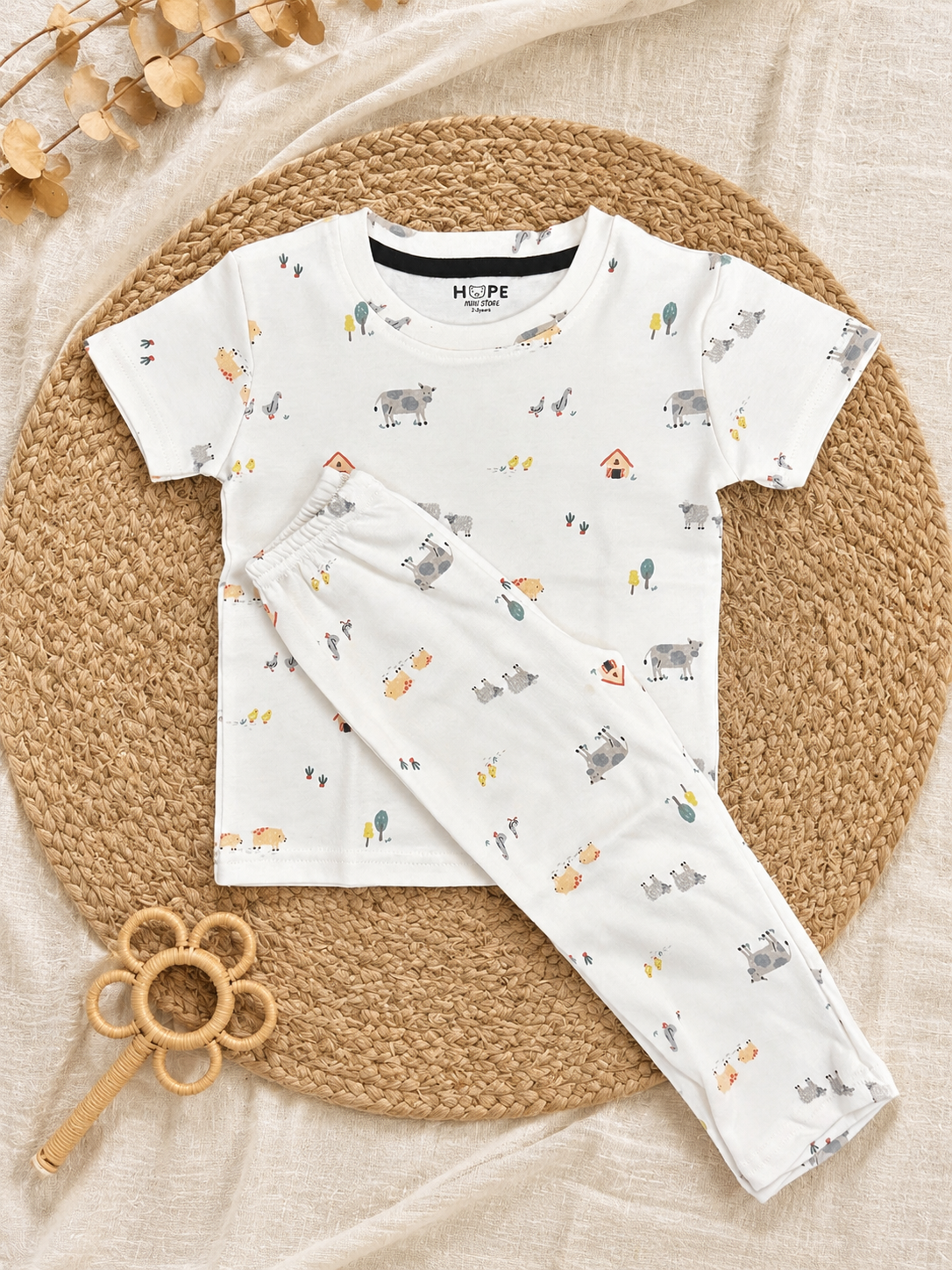 Animal Themed Interlock Co-Ord Sets (1 Year to 5 Years)