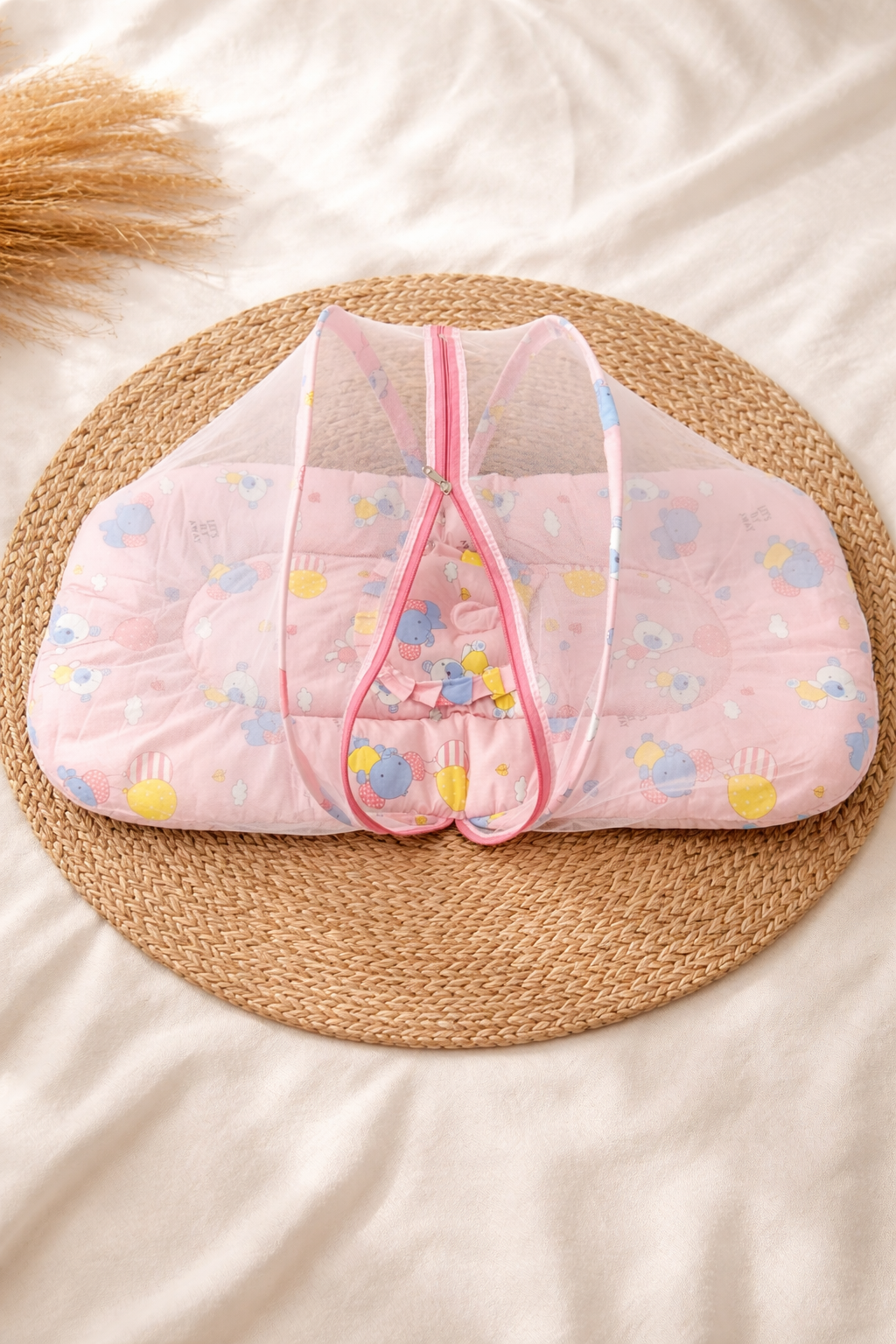 Angel Guard Baby Mosquito Net Bed (Cotton)👼🩷