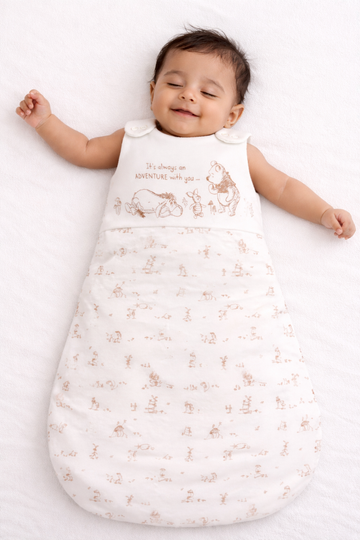 Little Teddy Dreams Baby Cozy Sleeping Bag 🧸🍑