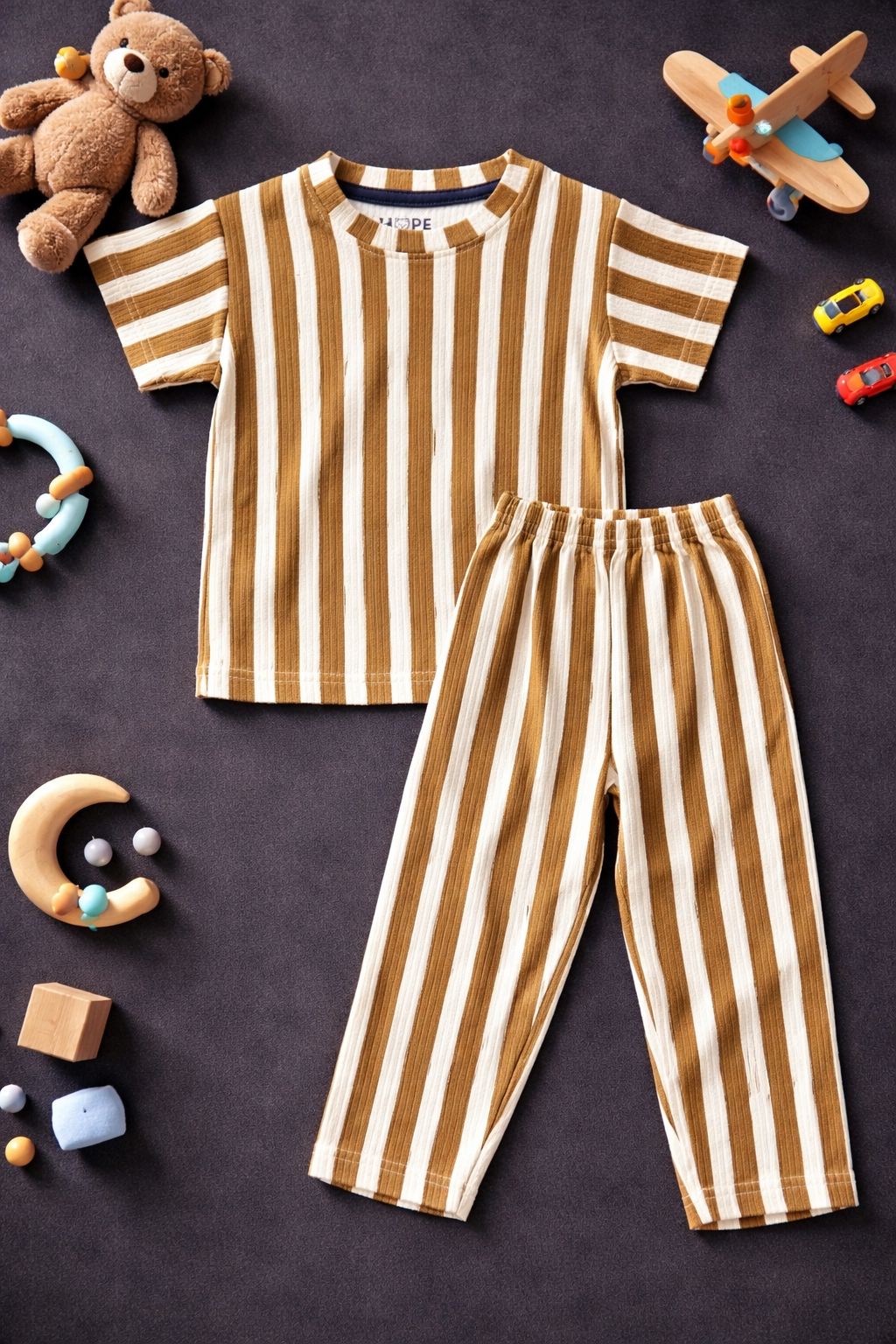 Sunny Stripes Baby Co-Ord Set (6 Months to 2 Years)