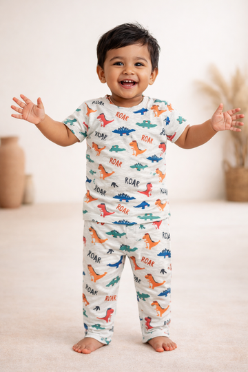 Little Dino Roar Baby Co-Ord Set 🦕 (1 to 5 Years)