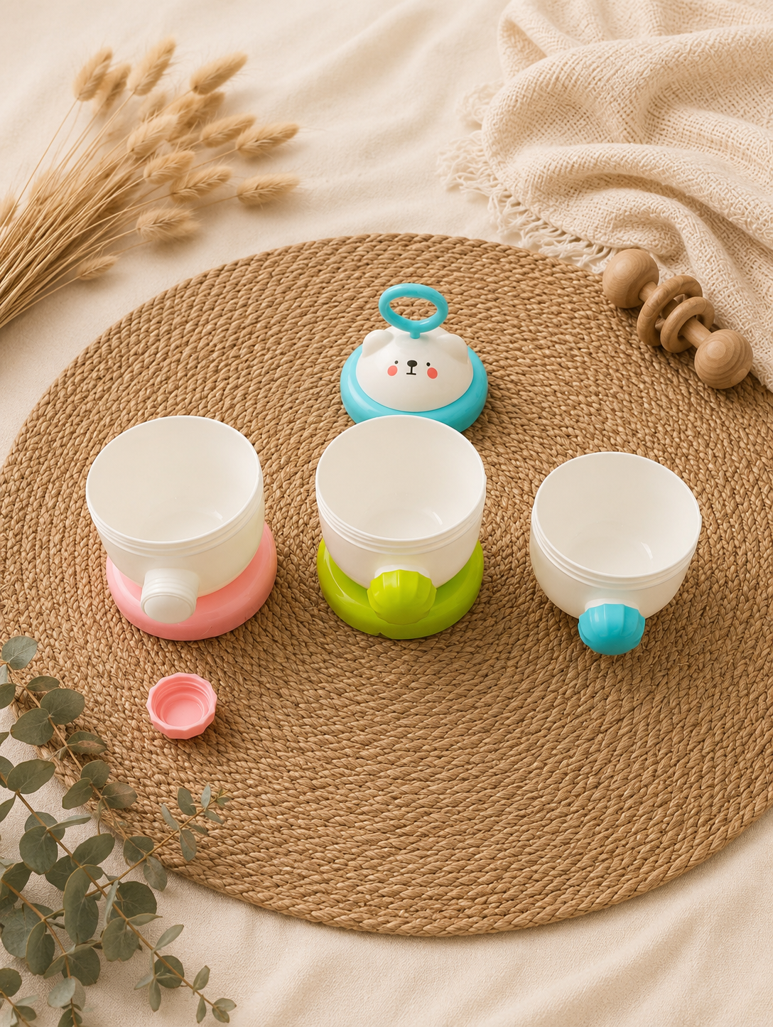 3-Tier Baby Food Storage Container