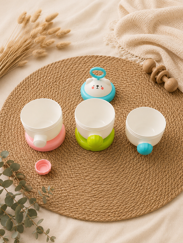 3-Tier Baby Food Storage Container