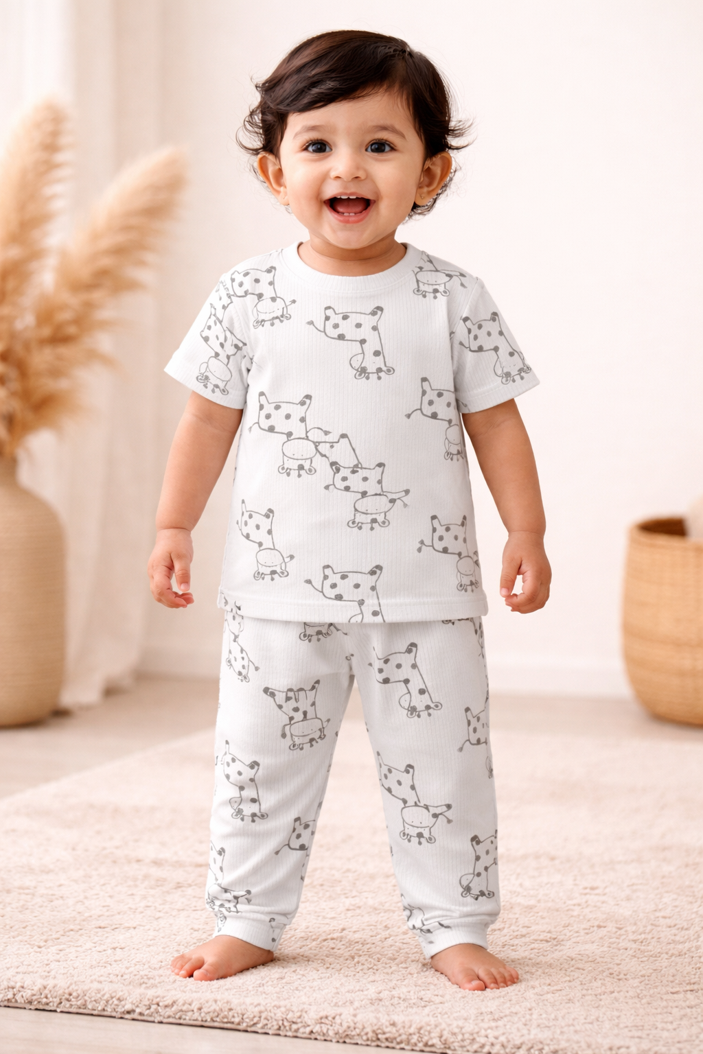 Happy Pals Baby Co-Ord Set (6 Months to 3 Years)