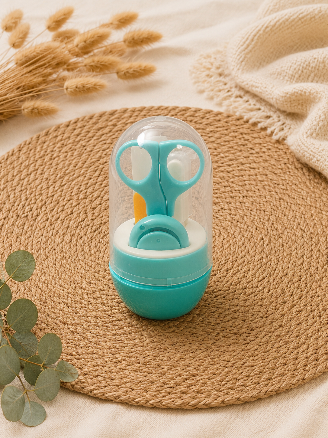 Baby Grooming Set -Aqua Blue Nail Cutter