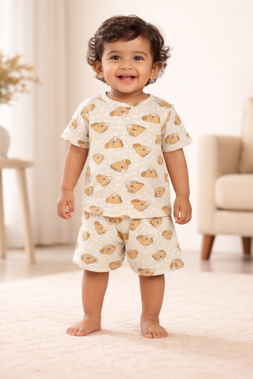 Tiny Lion Cub Baby Co-Ord Set (6 Months to 3 Years)