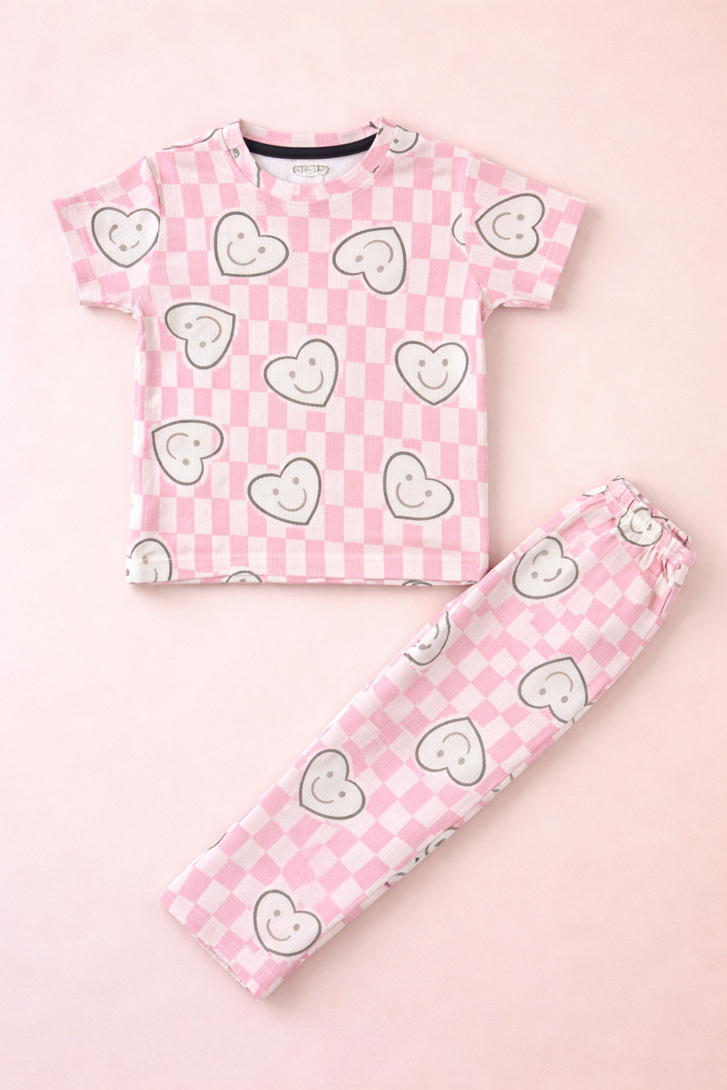 Smiley Love Printed Baby Co-Ord (1 to 5 Years)