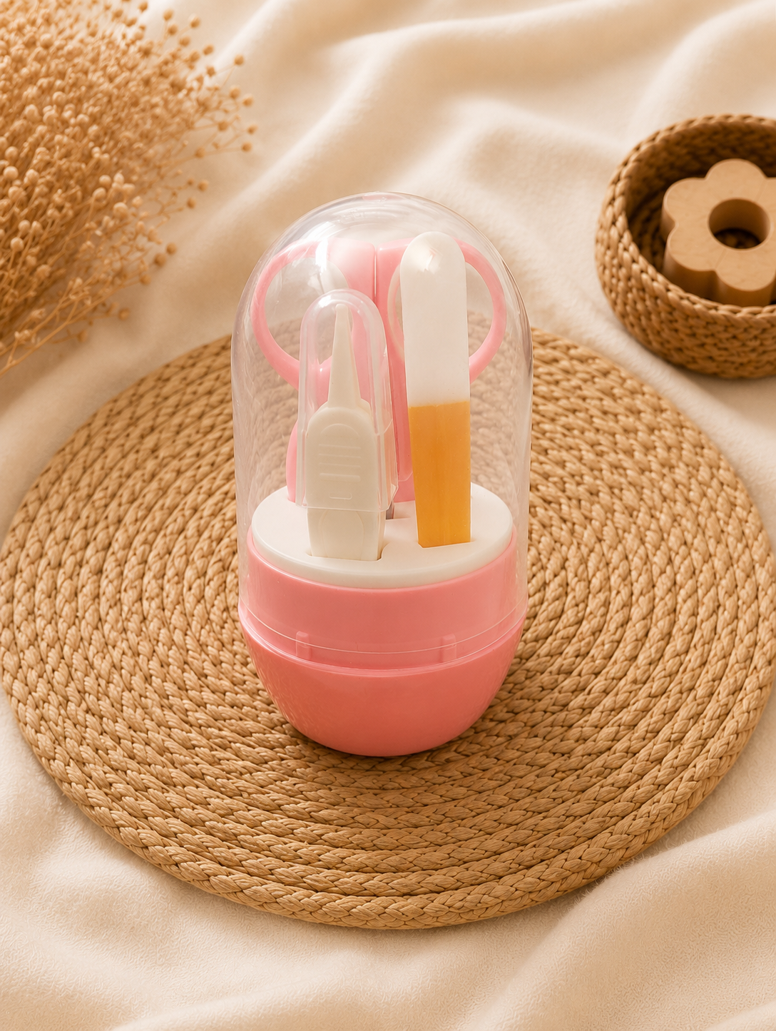Baby Grooming Set -Baby Pink Nail Cutter