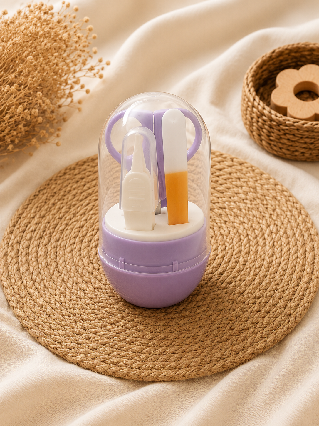 Baby Grooming Set - Purple Nail Cutter