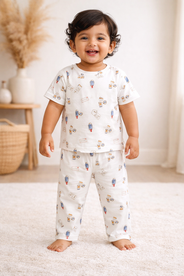 Mini Object Print Baby Co-Ord Set (1 to 5 Years)