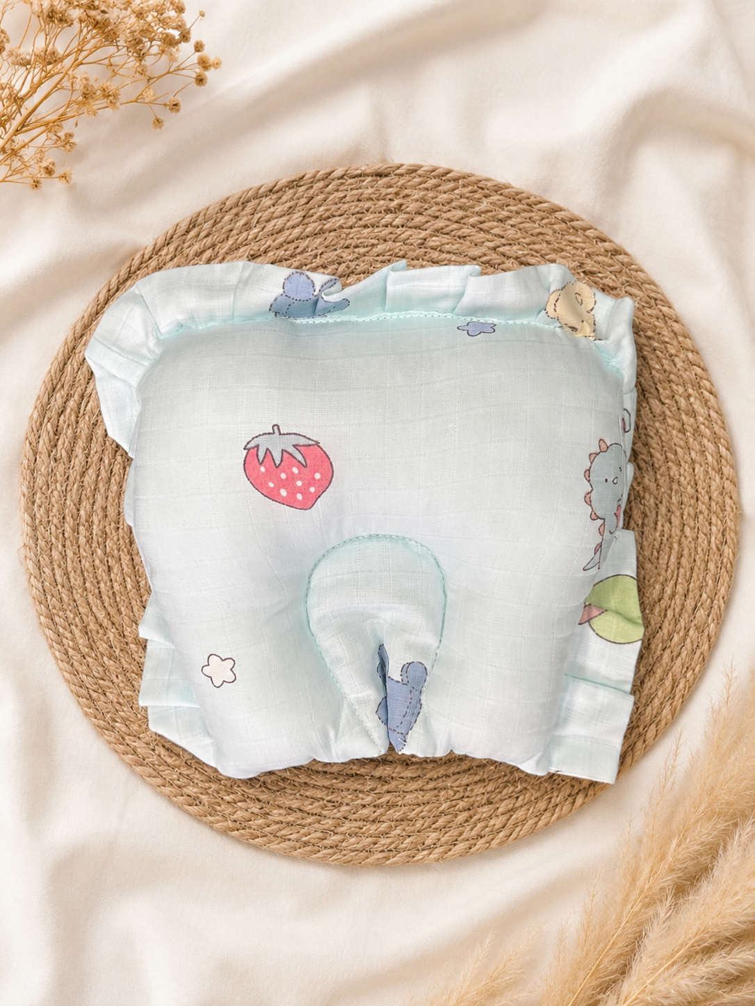 Cartoon Muslin Head Shaping Pillow