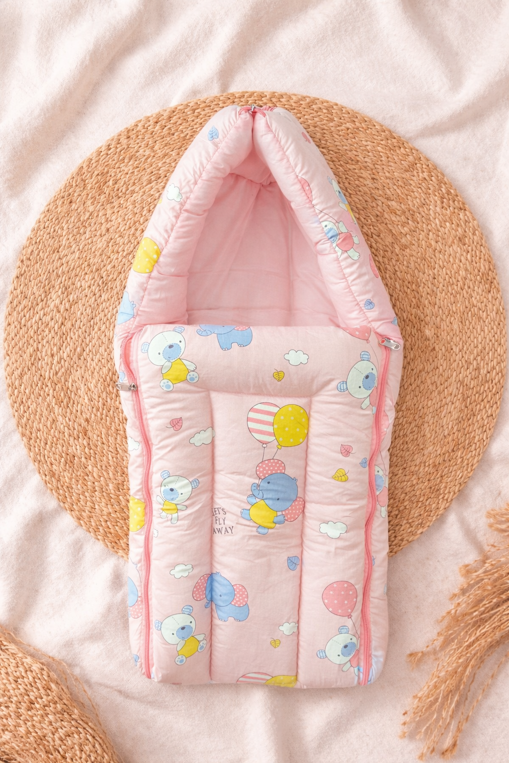 TeddyDream 2 in 1 Baby Bed & Carry Nest 🧸🎈