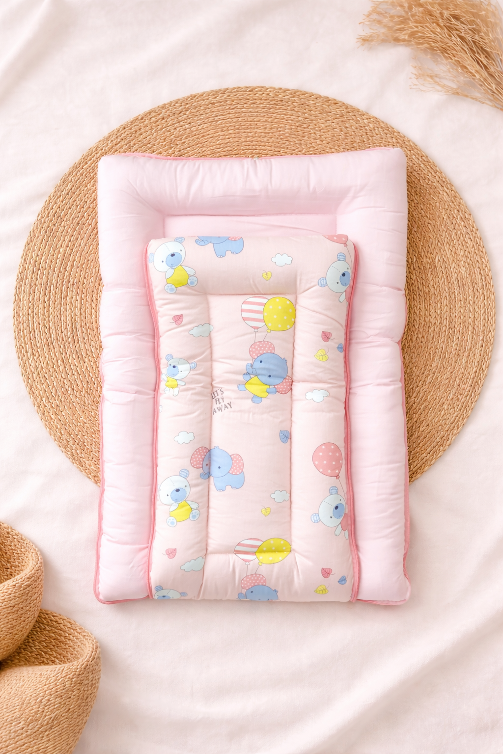 TeddyDream 2 in 1 Baby Bed & Carry Nest 🧸🎈