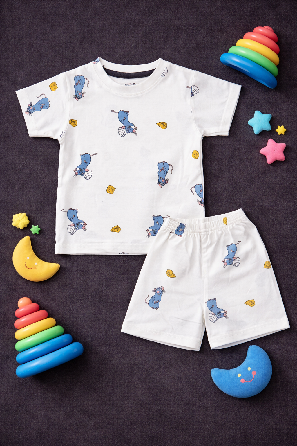 Little Mouse Love – Baby Co-Ord Set 🐭 (6 Months to 3 Years)